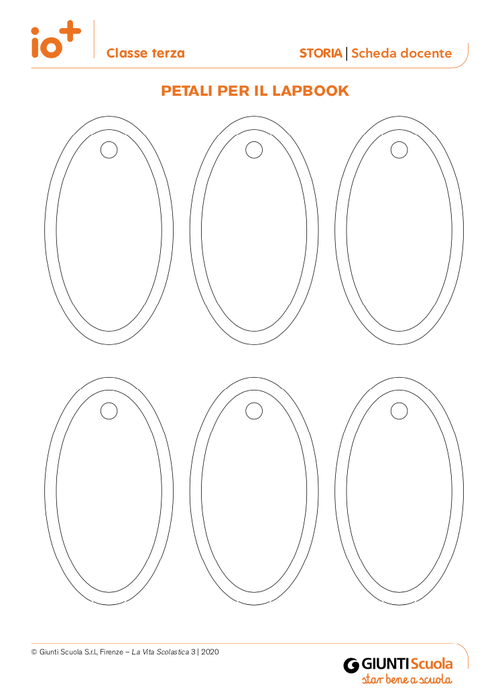 Petali per il lapbook | Giunti Scuola Petali per il lapbook | Giunti Scuola