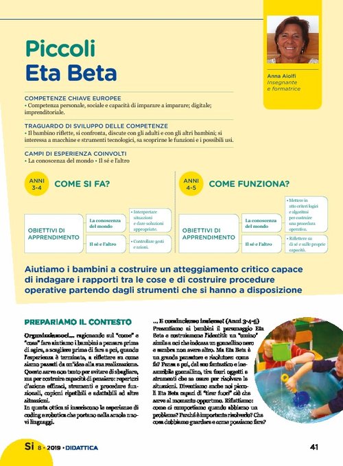 Piccoli Eta Beta | Giunti Scuola Piccoli Eta Beta | Giunti Scuola