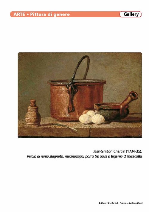 Pittura di genere | Giunti Scuola Pittura di genere | Giunti Scuola