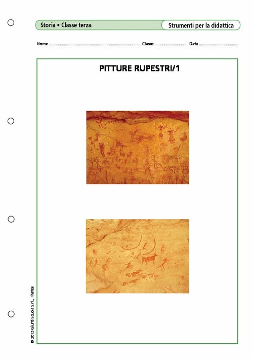 Pitture rupestri/1 | Giunti Scuola