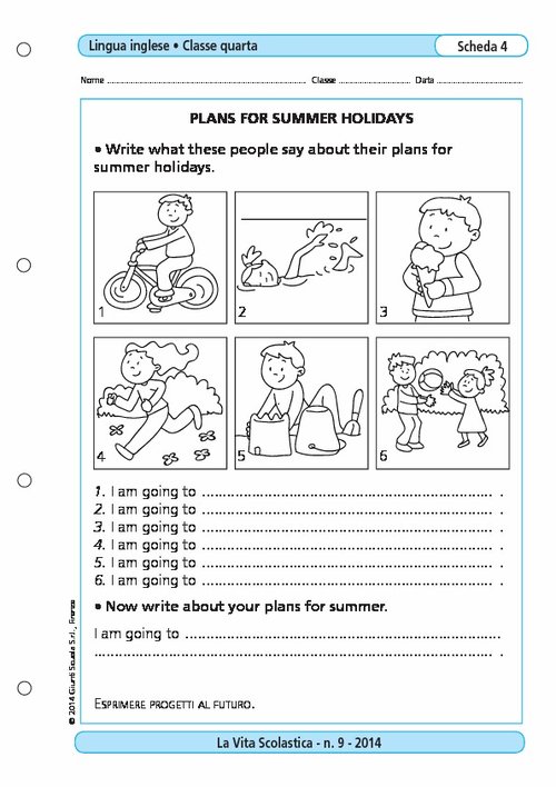 Plans for summer holidays | Giunti Scuola Plans for summer holidays | Giunti Scuola