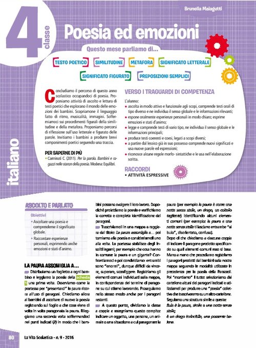 Poesia ed emozioni | Giunti Scuola Poesia ed emozioni | Giunti Scuola