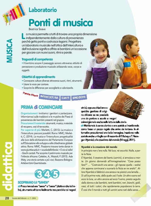 Ponti di musica | Giunti Scuola Ponti di musica | Giunti Scuola