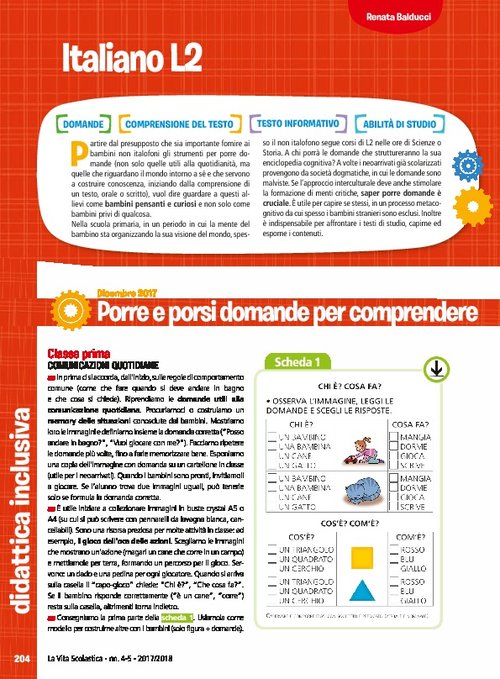 Porre e porsi domande per comprendere - Speciale Neoarrivati | Giunti Scuola Porre e porsi domande per comprendere - Speciale Neoarrivati | Giunti Scuola