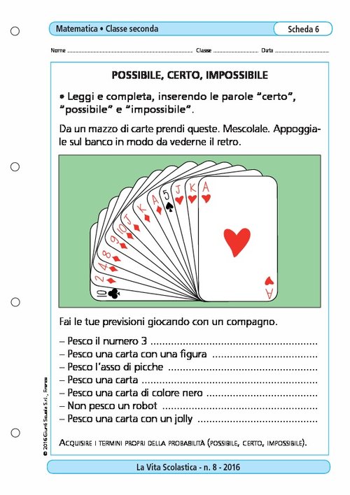Possibile, certo, impossibile | Giunti Scuola Possibile, certo, impossibile | Giunti Scuola