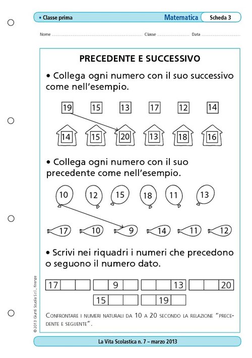 Precedente e successivo | Giunti Scuola Precedente e successivo | Giunti Scuola