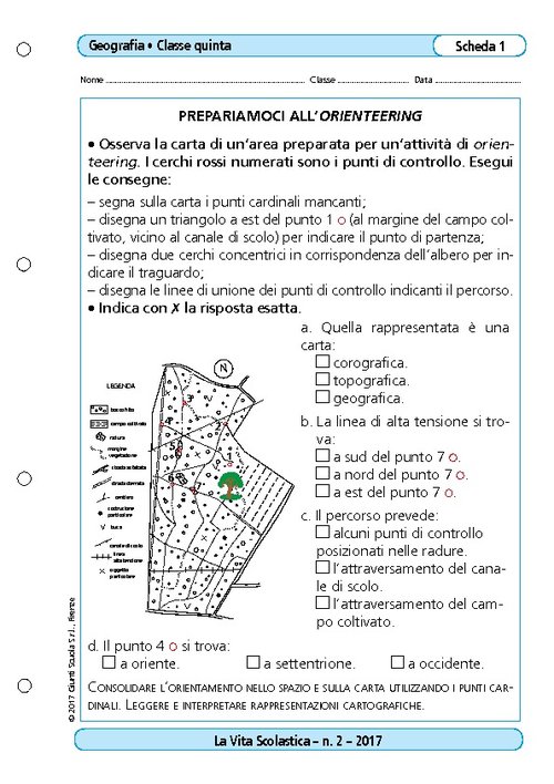 Prepariamoci all'orienteering | Giunti Scuola Prepariamoci all'orienteering | Giunti Scuola
