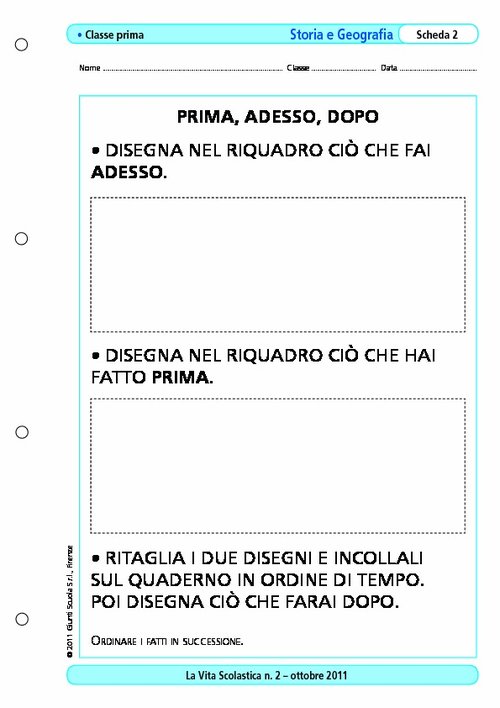 Prima, adesso, dopo | Giunti Scuola Prima, adesso, dopo | Giunti Scuola