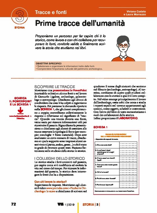 Prime tracce dell'umanità | Giunti Scuola Prime tracce dell'umanità | Giunti Scuola