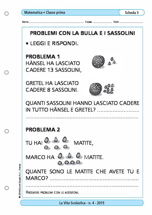 Problemi con la bulla e i sassolini | Giunti Scuola