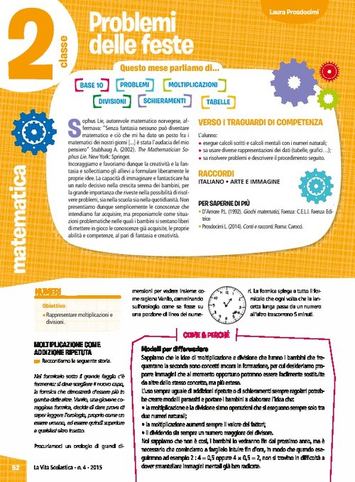 Problemi delle feste | Giunti Scuola Problemi delle feste | Giunti Scuola