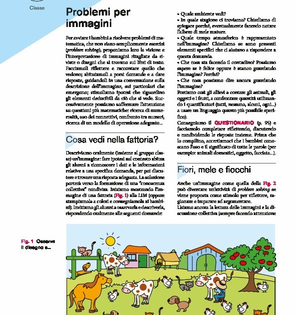 Problemi per immagini | Giunti Scuola