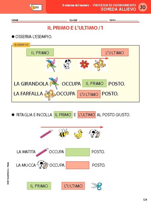 Processi di ordinamento | Giunti Scuola Processi di ordinamento | Giunti Scuola