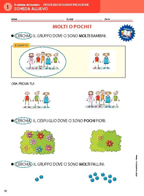 Processi di quantificazione | Giunti Scuola Processi di quantificazione | Giunti Scuola