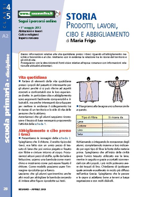 Prodotti, lavori, cibo e abbigliamento | Giunti Scuola Prodotti, lavori, cibo e abbigliamento | Giunti Scuola