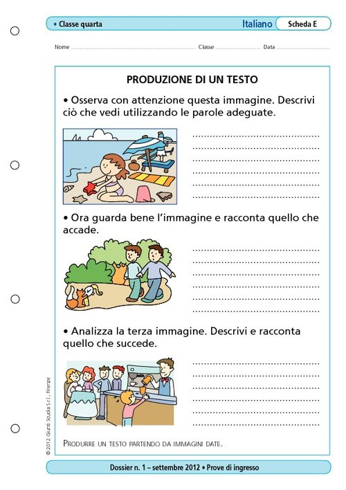Produzione di un testo | Giunti Scuola