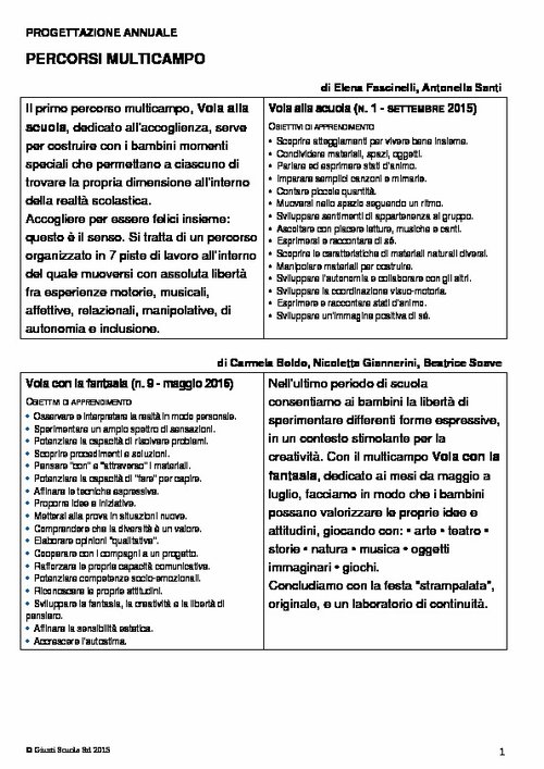 PROGETT_MULTICAMPO.doc | Giunti Scuola