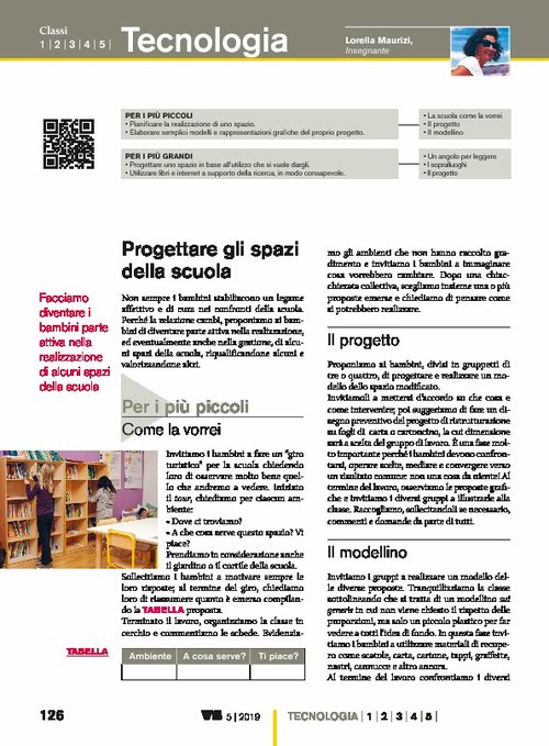 Progettare gli spazi della scuola | Giunti Scuola Progettare gli spazi della scuola | Giunti Scuola