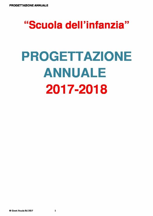 Progettazione annuale: Educazione religiosa - IRC (Doc) | Giunti Scuola