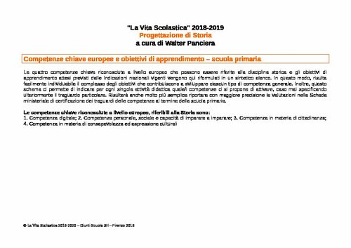 Progettazione annuale: Storia (docx) 2019-2020 | Giunti Scuola Progettazione annuale: Storia (docx) 2019-2020 | Giunti Scuola