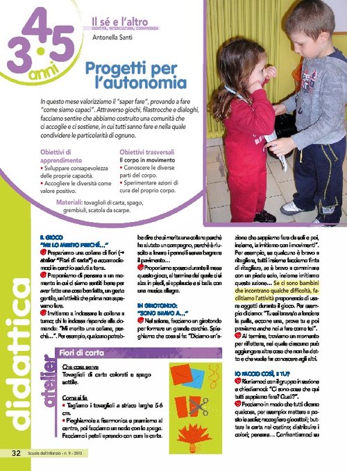Progetti per l'autonomia | Giunti Scuola Progetti per l'autonomia | Giunti Scuola