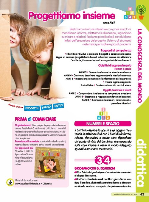 Progettiamo insieme | Giunti Scuola Progettiamo insieme | Giunti Scuola