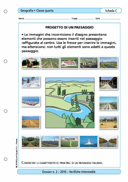 Progetto di un paesaggio | Giunti Scuola Progetto di un paesaggio | Giunti Scuola