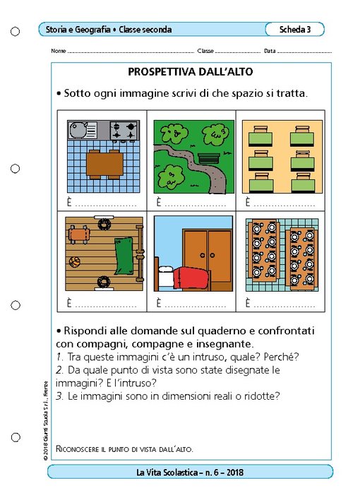 Prospettiva dall’alto | Giunti Scuola Prospettiva dall’alto | Giunti Scuola