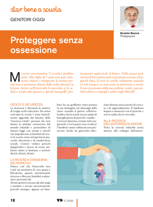 Proteggere senza ossessione | Giunti Scuola Proteggere senza ossessione | Giunti Scuola