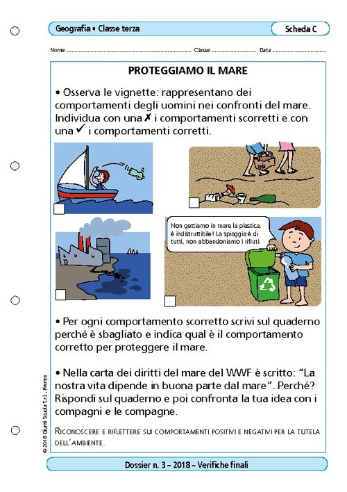 Proteggiamo il mare | Giunti Scuola Proteggiamo il mare | Giunti Scuola