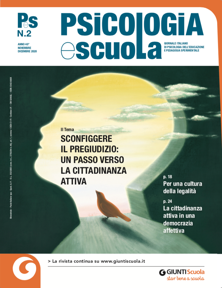 Psicologia e scuola di Novembre-Dicembre: la scuola è #cittadinanza | Giunti Scuola Psicologia e scuola di Novembre-Dicembre: la scuola è #cittadinanza | Giunti Scuola