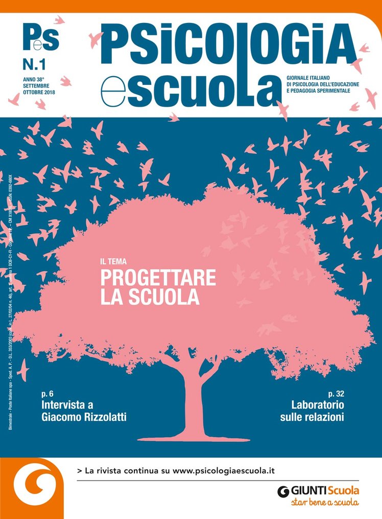 "Psicologia e scuola": il numero 1 | Giunti Scuola