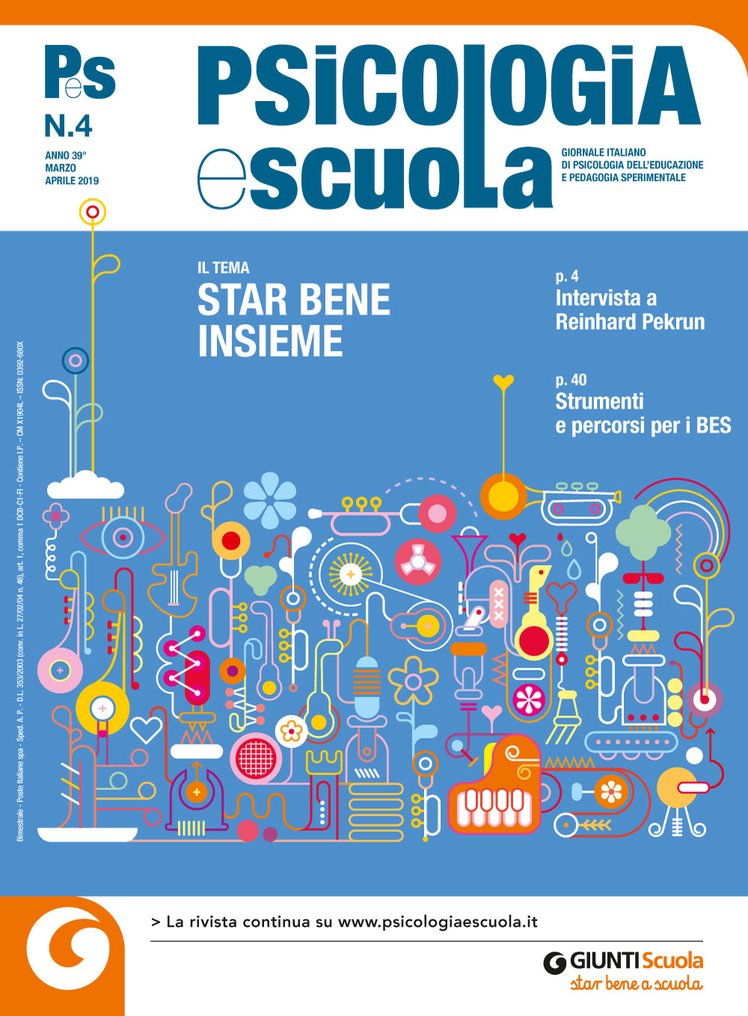 Psicologia e Scuola, online il numero 4 della rivista | Giunti Scuola