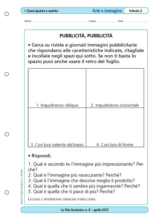 Pubblicità, pubblicità | Giunti Scuola Pubblicità, pubblicità | Giunti Scuola