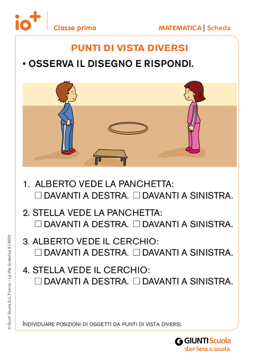 Punti di vista diversi | Giunti Scuola Punti di vista diversi | Giunti Scuola