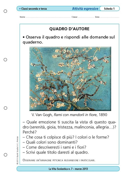 Quadro d'autore | Giunti Scuola Quadro d'autore | Giunti Scuola