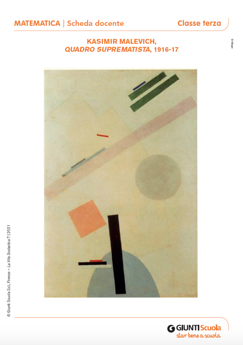 Quadro suprematista (Kasimir Malevich) | Giunti Scuola