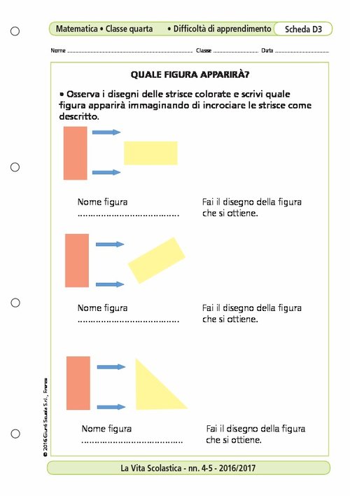 Quale figura apparirà? | Giunti Scuola Quale figura apparirà? | Giunti Scuola