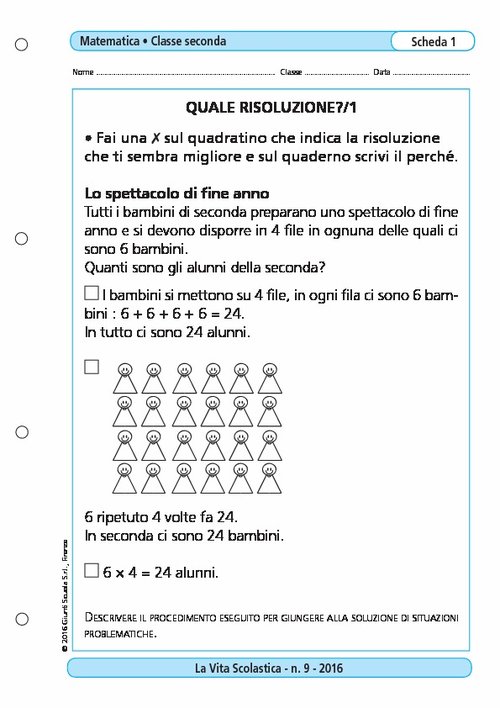 Quale risoluzione?/1 | Giunti Scuola Quale risoluzione?/1 | Giunti Scuola
