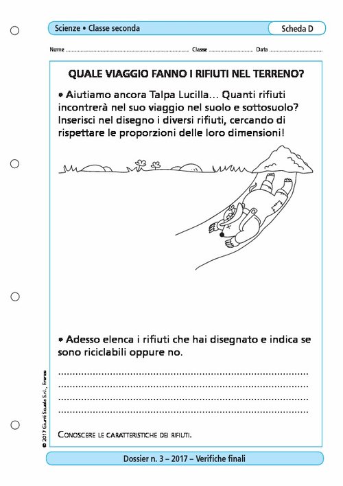 Quale viaggio fanno i rifiuti nel terreno? | Giunti Scuola Quale viaggio fanno i rifiuti nel terreno? | Giunti Scuola