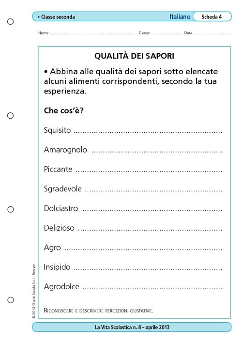Qualità dei sapori | Giunti Scuola Qualità dei sapori | Giunti Scuola
