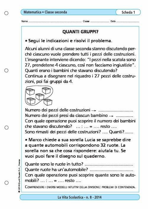Quanti gruppi? | Giunti Scuola Quanti gruppi? | Giunti Scuola