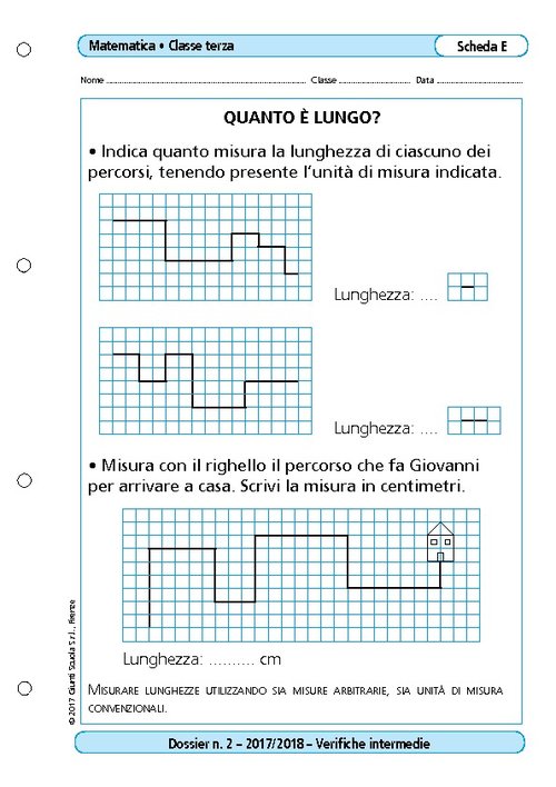 Quanto è lungo? | Giunti Scuola Quanto è lungo? | Giunti Scuola