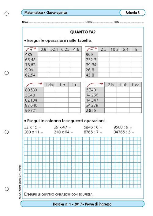 Quanto fa? | Giunti Scuola Quanto fa? | Giunti Scuola
