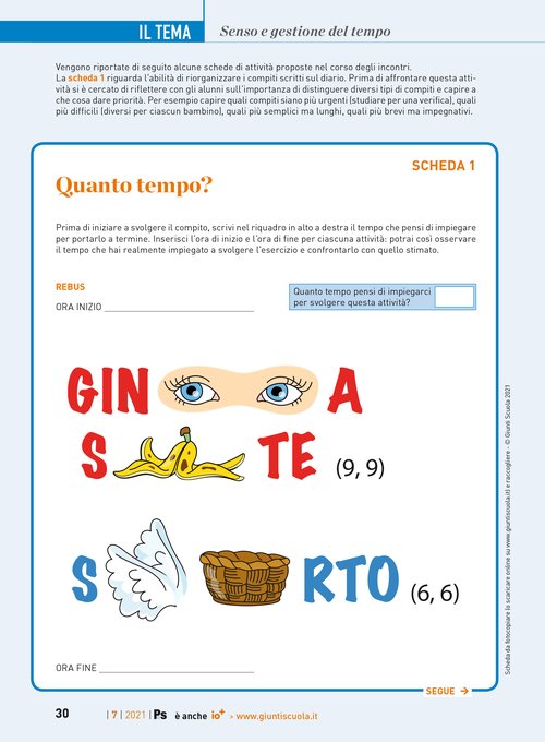 Quanto tempo? | Giunti Scuola