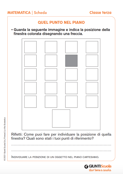Quel punto nel piano | Giunti Scuola Quel punto nel piano | Giunti Scuola