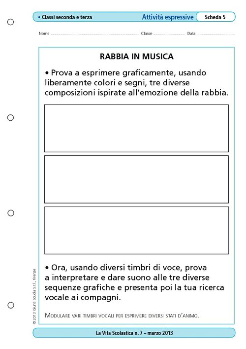 Rabbia in musica | Giunti Scuola Rabbia in musica | Giunti Scuola