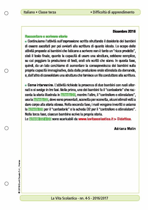 Raccontare e scrivere storie | Giunti Scuola