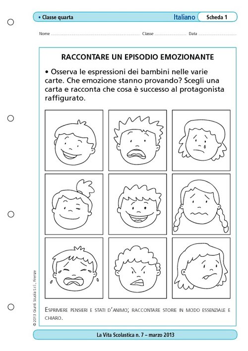 Raccontare un episodio emozionante | Giunti Scuola Raccontare un episodio emozionante | Giunti Scuola