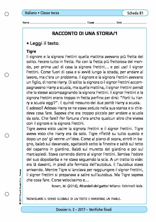 Racconto di una storia/1 | Giunti Scuola Racconto di una storia/1 | Giunti Scuola